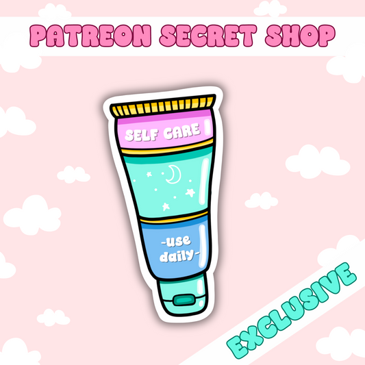 Self Care | Patreon Exclusive Sticker