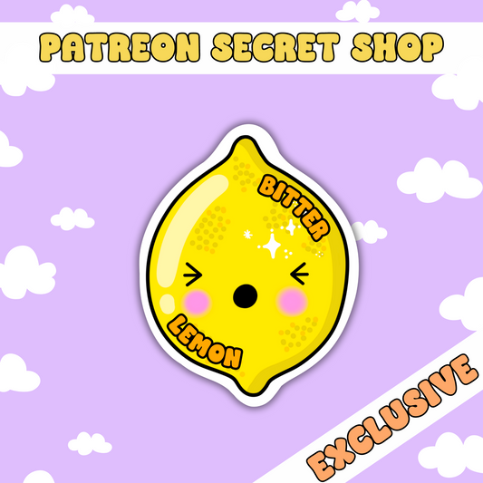 Bitter Lemon | Patreon Exclusive Sticker