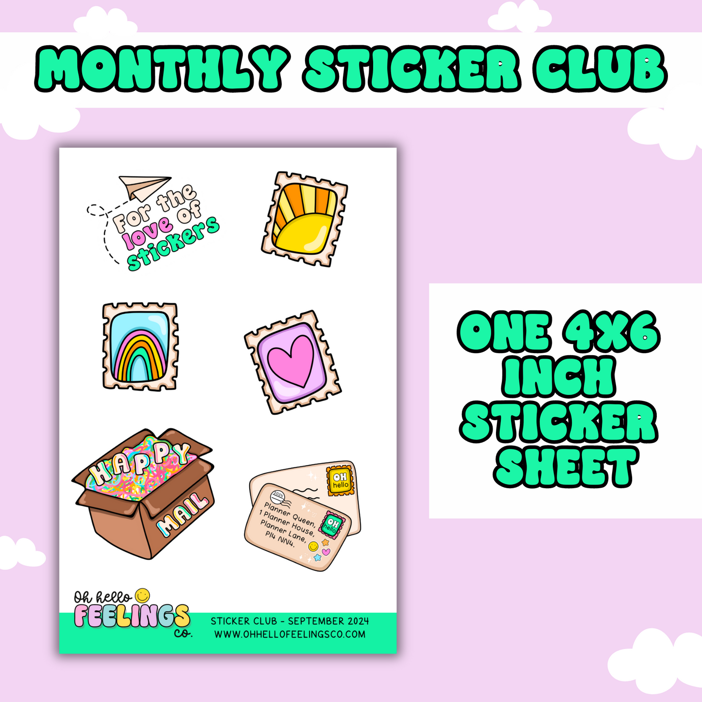 Sticker Club - September 2024