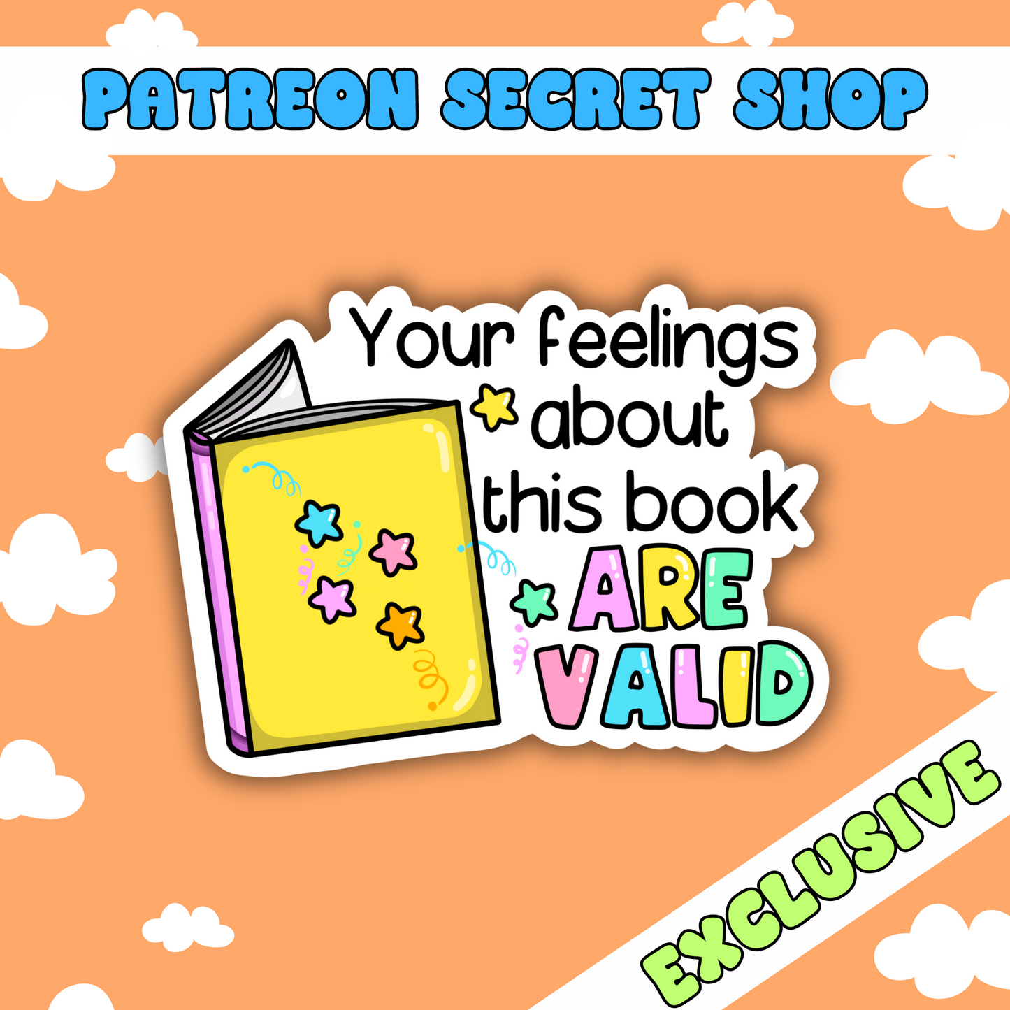 Valid Feelings | Patreon Exclusive Sticker