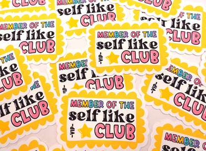 Self Like Club | Feelings Quote Sticker