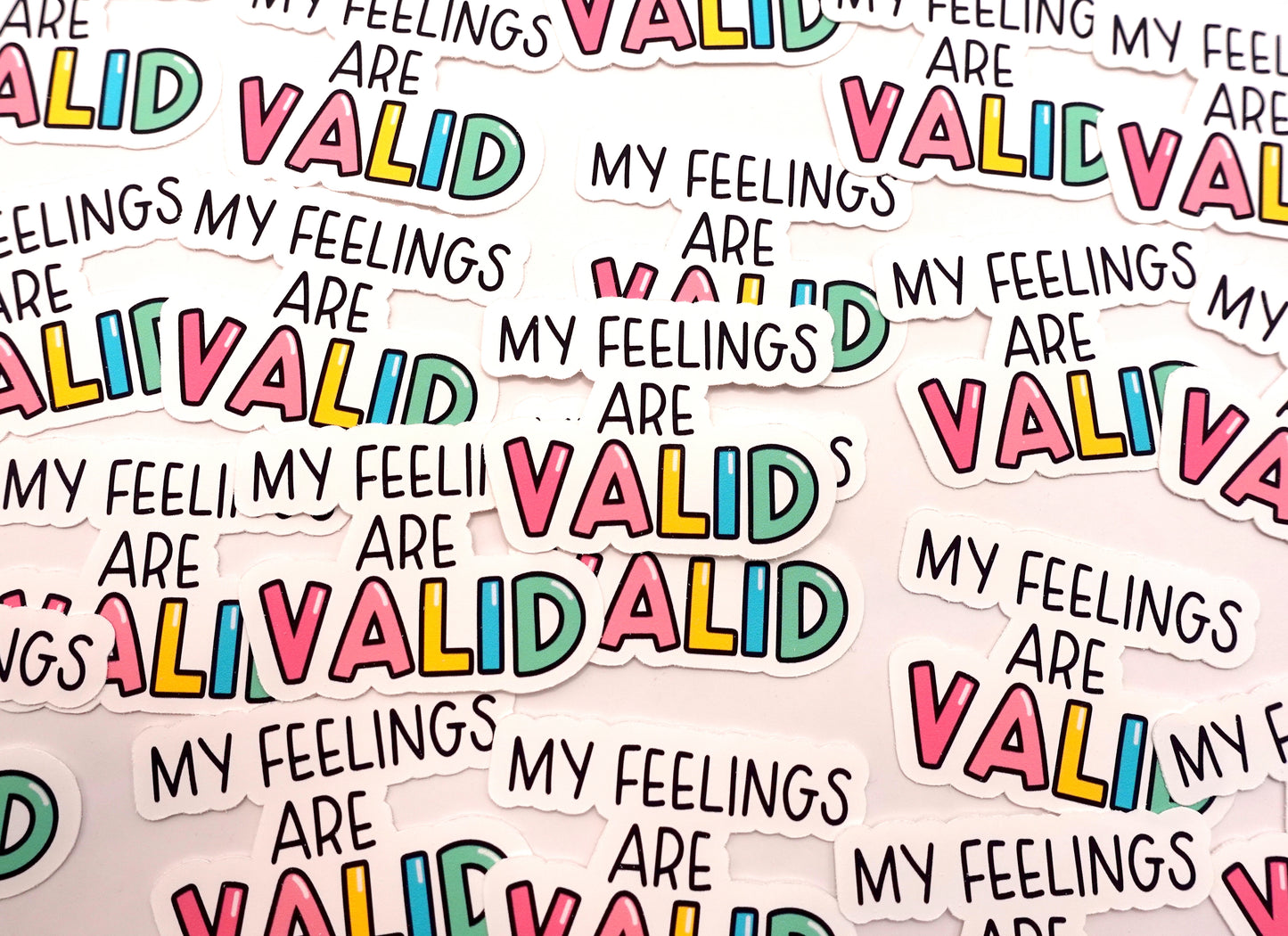 Valid | Feelings Quote Sticker