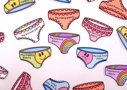 Feelings Pants | Stickers