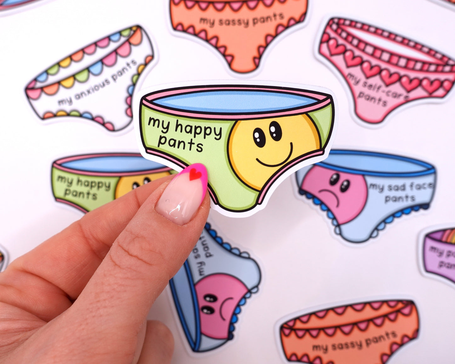 Feelings Pants | Stickers