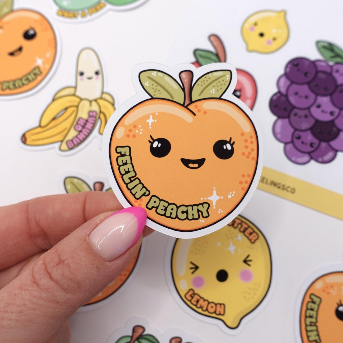 Feelin' Peachy | Patreon Exclusive Sticker