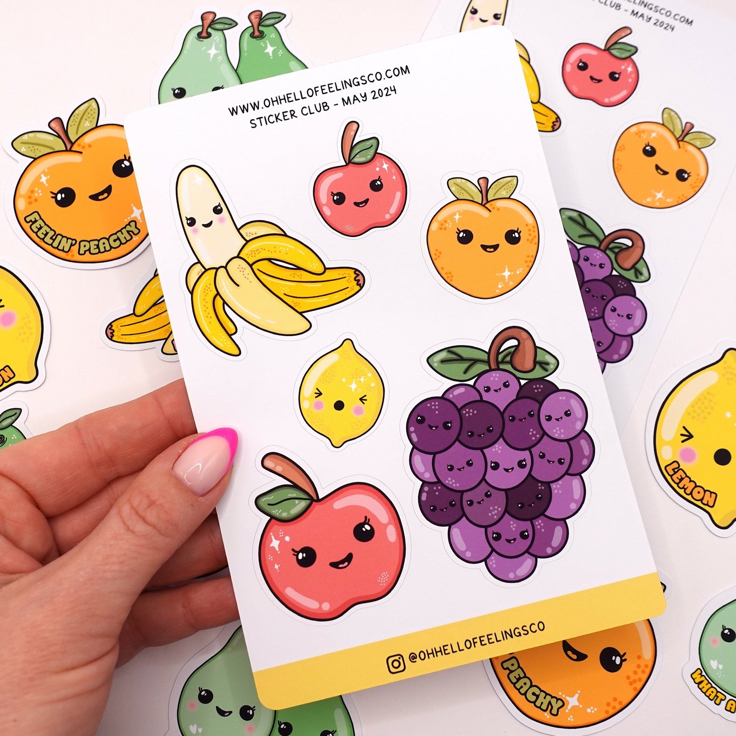 Fruity Baby | Patreon Exclusive Sticker Sheet