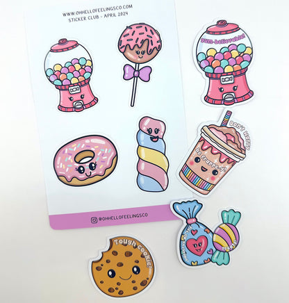 Sweet Treats | Patreon Exclusive Sticker Sheet