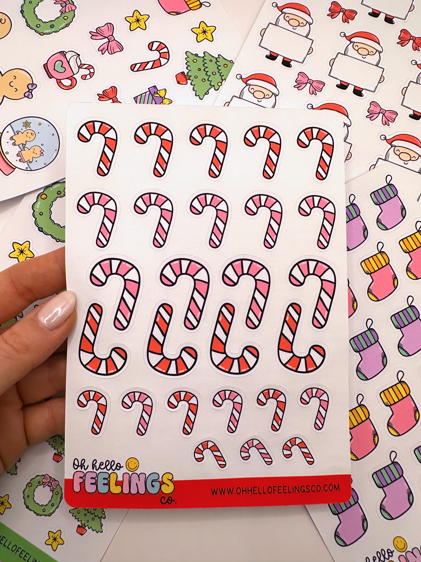 Candy Cane | Sticker Sheet