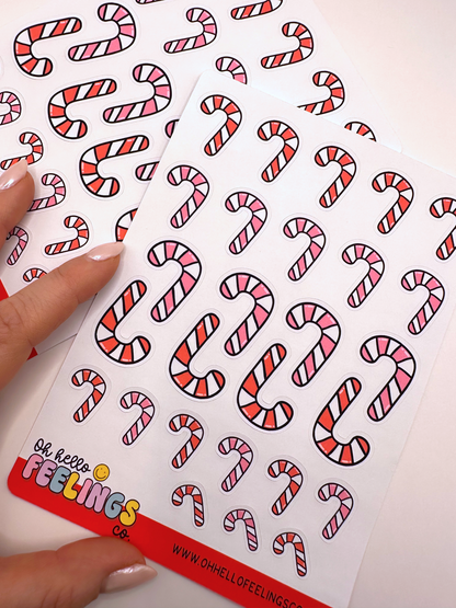 Candy Cane | Sticker Sheet