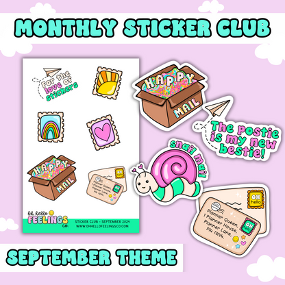 Sticker Club - September 2024