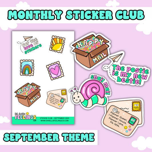 Sticker Club - September 2024