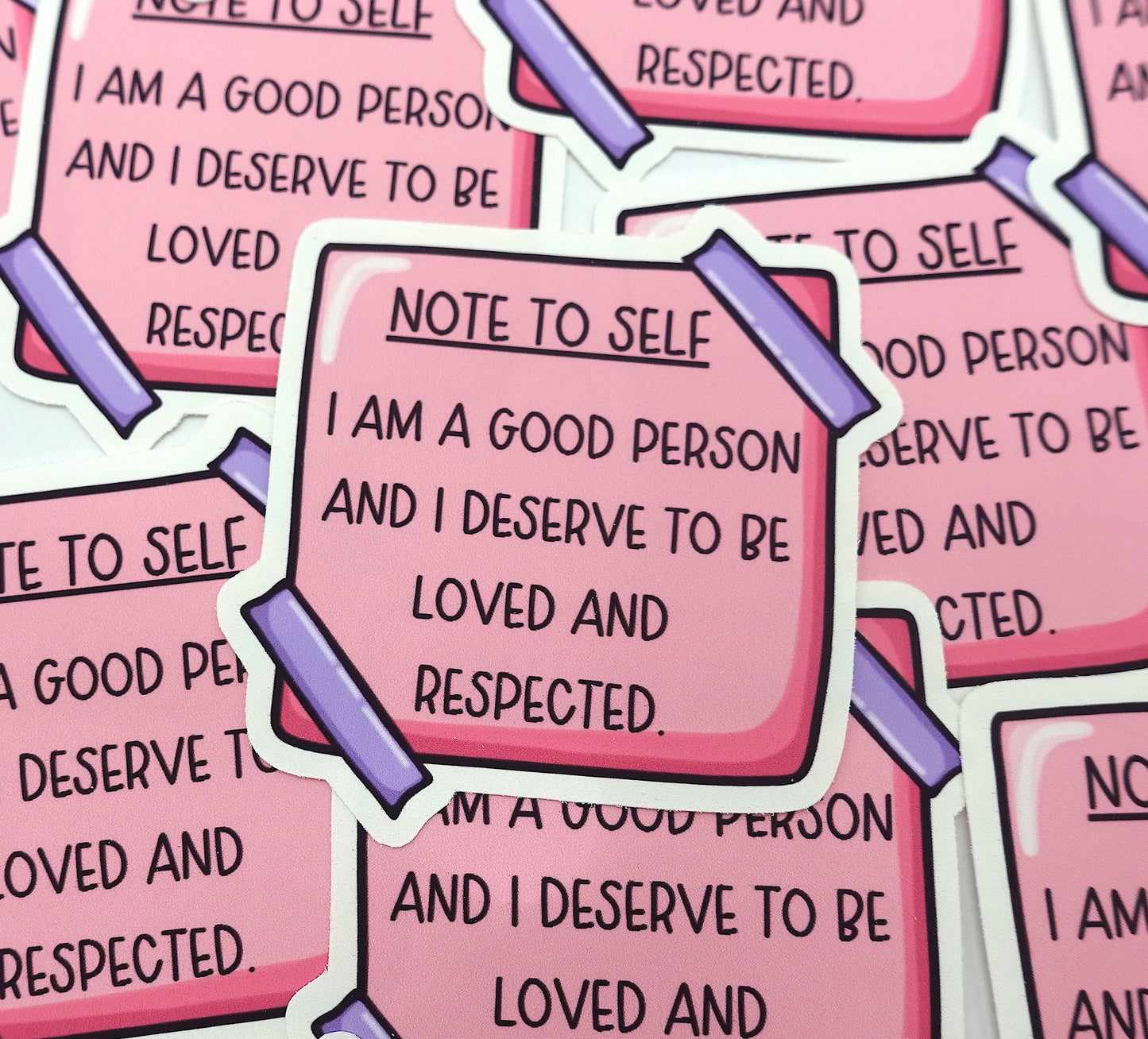 I Am A Good Person | Feelings Quote Sticker