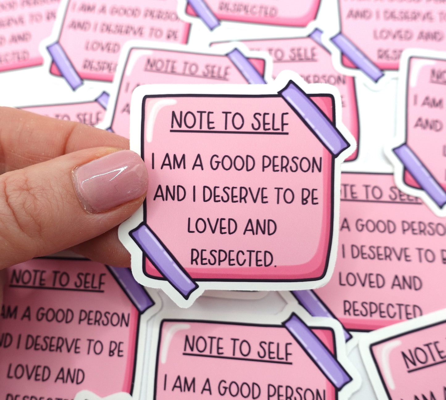 I Am A Good Person | Feelings Quote Sticker